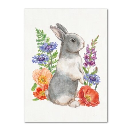Trademark Fine Art Mary Urban 'Sunny Bunny IV FB' Canvas Art, 24x32 WAP01334-C2432GG